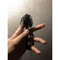 thumbnail image 3 of Gargantilla con cadena para clavícula con lazo de camelia negra y hada sexy de estilo japonés y coreano, 3 of 3