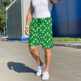 thumbnail image 6 of Lsque St Patrick's Day Pattern Mens Sleep Pajama Shorts,Short Pajama Pants, Cotton Ultra-Soft Knit-Large, 6 of 6