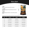 thumbnail image 5 of Salouo Sunset Desert Journey Pattern Workout Tank Tops for Women,Gym Exercise Sleeveless Running Loose Athletic Top Fit Yoga Tops Active Shirts-XX-Large, 5 of 7