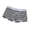 Black, variant on Men's Underwear Flat Front Low Rise Briefs for Everyday Comfort and Flexible Fit in Men’s Youth Red M