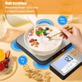 thumbnail image 5 of OSHALIA Wireless Digital Kitchen Scale with Separate LCD Display, Large Magnetic Display, Tare Function, 5 of 7