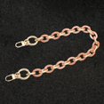 thumbnail image 3 of kusrkot Acrylic Alloy Bag Chain Strap Shoulder Strap Purse Making Accessories Detachable Pink 40cm, 3 of 9