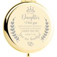 thumbnail image 1 of Espejo de maquillaje Compact Mirror Soulpetals Daughter grabado, 1 of 4