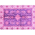 thumbnail image 1 of Ahgly Company Indoor Rectangle Oriental Pink Traditional Area Rugs, 5' x 8', 1 of 4