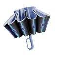 thumbnail image 2 of lionlar Automatic Folding Umbrella 60 Ribs Portable Umbrella Windproof Rain Umbrella Blue, 2 of 9