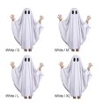 thumbnail image 4 of Disfraz de fantasma de capa blanca para niños de Halloween | Cómodo y agradable para la piel | Guantes transpirables | disfraz de fiesta, 4 of 5