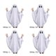 thumbnail image 4 of Disfraz de fantasma de capa blanca para niños de Halloween | Cómodo y agradable para la piel | Guantes transpirables | disfraz de fiesta, 4 of 5