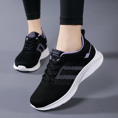 

Christmas Ladies Women Low Top Breathable Mesh Running Casual Sport Shoes
