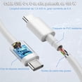 thumbnail image 4 of HTERETTW Cargador Tipo c 45W, Cargador USB C con Cable Carga Rápida, Cargador Tipo c Compatible con, 4 of 6