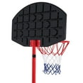 Portable Basketball System Hoop with Polyethylene Backboard