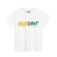 thumbnail image 2 of DJH Apparel | SUNDAY Christian Parody Unisex T-shirt, 2 of 7
