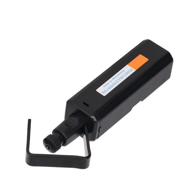 Pelacables, Alta Precisión Retire Rápidamente La Herramienta Pelacables Redonda Segura Revestimiento Ergonómico De PTFE Portátil Para Fibra óptica De 19-40 Mm