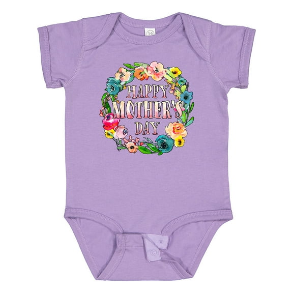 Inktastic Happy Mother's Day Flowers Boys or Girls Baby Bodysuit