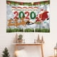 thumbnail image 5 of Telón de fondo de Navidad Fotografía de fondo de apoyo Tela Reutilizable Tapiz de Navidad sin deslumbramiento Inevent HA001748-00, 5 of 7
