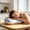 Blue, variant on ufehgfjh Slow Rebound Multifunctional Cotton Nap Pillow Portable Neck Protection Pillow with Ice Silk Summer Cool Feeling