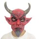 thumbnail image 1 of Máscara de látex para Halloween, cara completa, del rey demonio rojo, 1 of 5