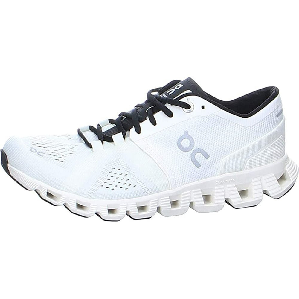 On Running - on Running Womens Sneaker Cloud X, White/Black, 9.5 - Walmart.com - Walmart.com