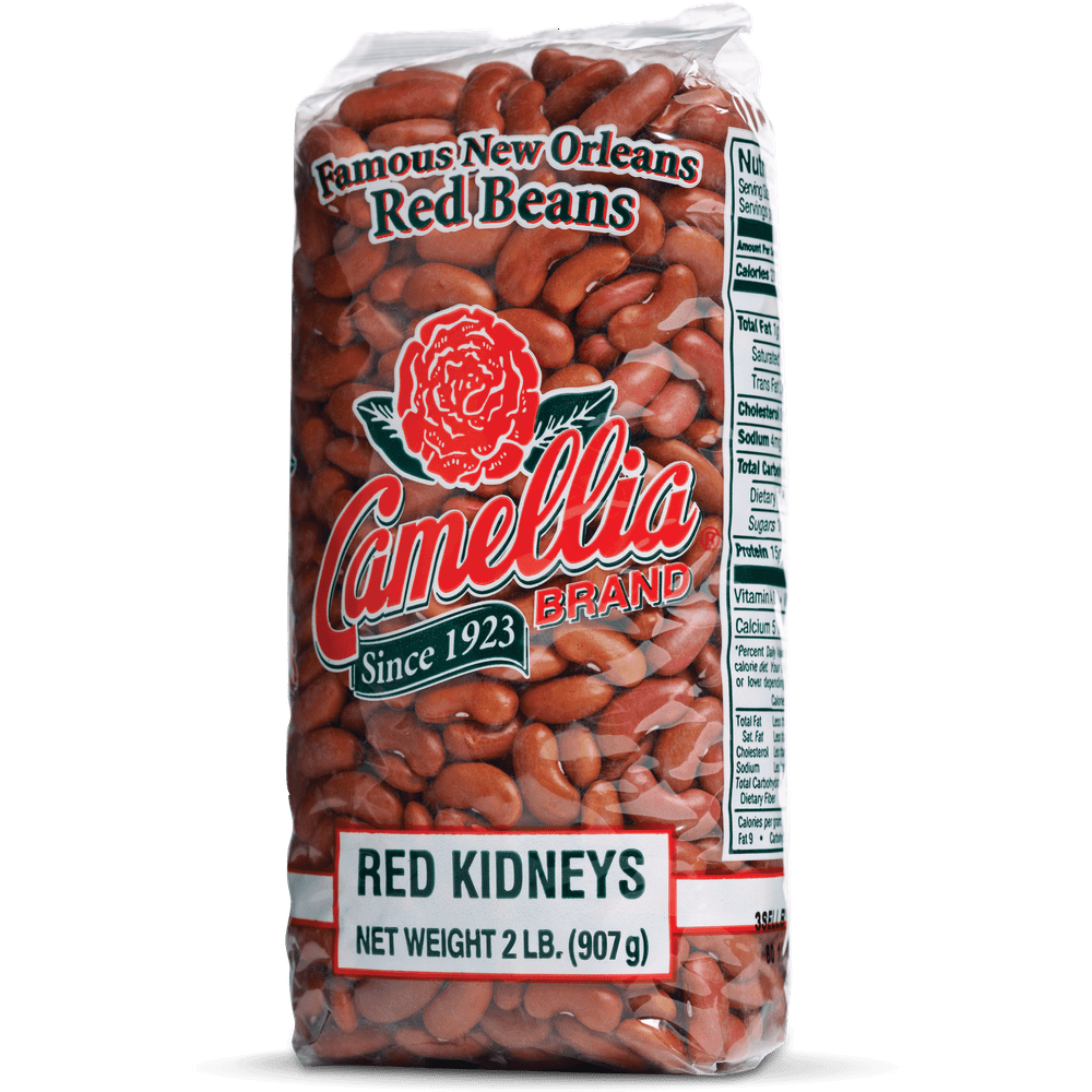 Camellia Famous New Orleans Red Kidney Beans, 2 lb - Walmart.com