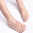 thumbnail image 2 of 10 pares de calcetines invisibles para mujer, ultrafinos, transpirables, invisibles, antideslizantes., 2 of 5