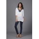 thumbnail image 5 of de Manga Media para Mujeres Ropa Bordada Estlio Boho Lindo Colco Tallas grandes, 5 of 7