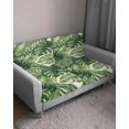 thumbnail image 3 of Green Tropical Leaves Couch Cushion Covers Stretch, Washable Sofa Seat Covers Individual Seat Cushion Sofa Slipcovers Farmhouse Summer Leaf Plants Couch Cover Furniture Protector L-1PCS, 3 of 7