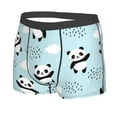 thumbnail image 5 of Goofa Cute Panda Bear Printed Men's Boxer Briefs Underwear, Moisture-Wicking Underwear, Trunk,Soft and Breathable Cotton Underwear-Large, 5 of 9