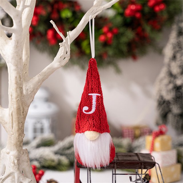 Birdeem Chapeau de Noël Bébé Sans Visage Pendentif Vieil Homme Nain Poupée Rudolph