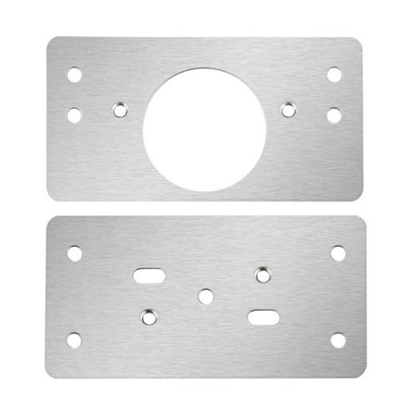 

1 Set Cabinet Furniture Door Repair Plate Stainless Steel Hinge Repair Brackets