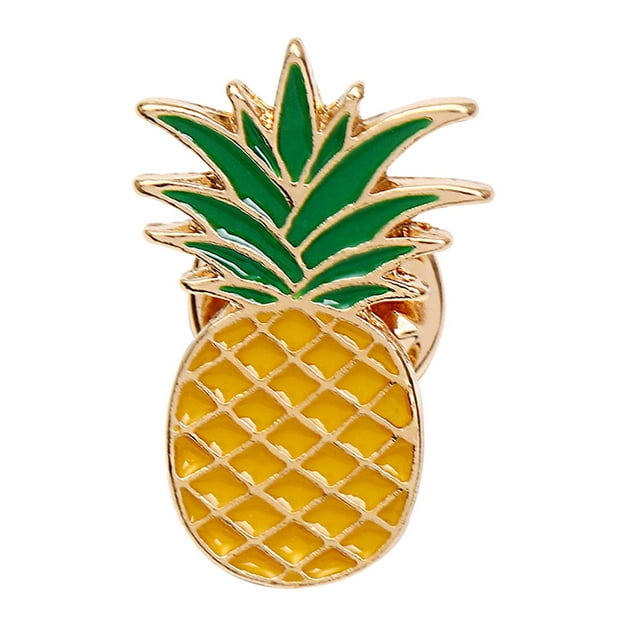 Hearth & Gear Always Be Pawsitive Cat Pin Cartoon Cat Letter Brooch Golden Pineapple for Bag Jewelry Making Pin Backs Metal Pin Backs Rhinestones And Pearls Locking Clasp Pin Backs Shawl And Sticks