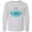 AC-Heather Grey, variant on Inktastic Naples Florida Beach Vacation Long Sleeve Youth T-Shirt