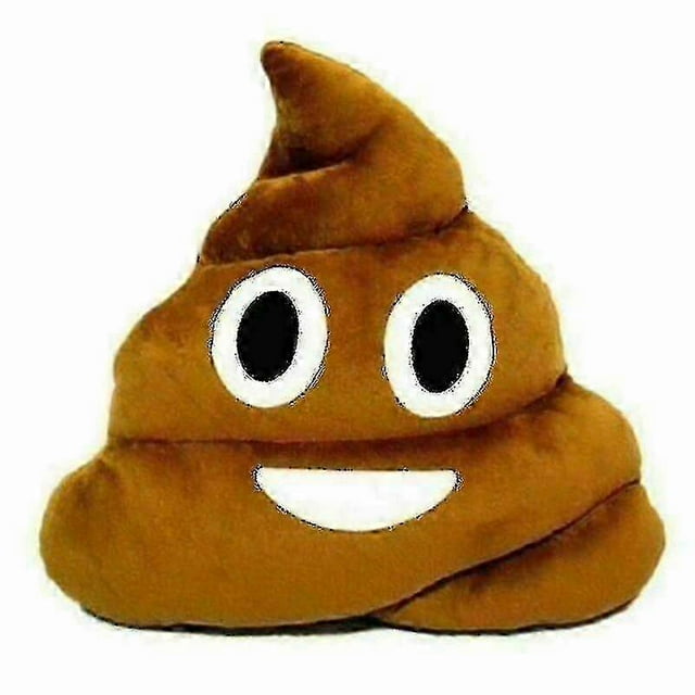 Funny 35cm Poop Poo Family Emoji Emoticon Stuffed Plush Pillow Cushion Doll