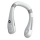 thumbnail image 3 of Ventilador de cuello portátil Ventilador sin aspas manos libres USB recargable silencioso plegable ventilador personal portátil con pantalla digital de 5 velocidades blanco, 3 of 14