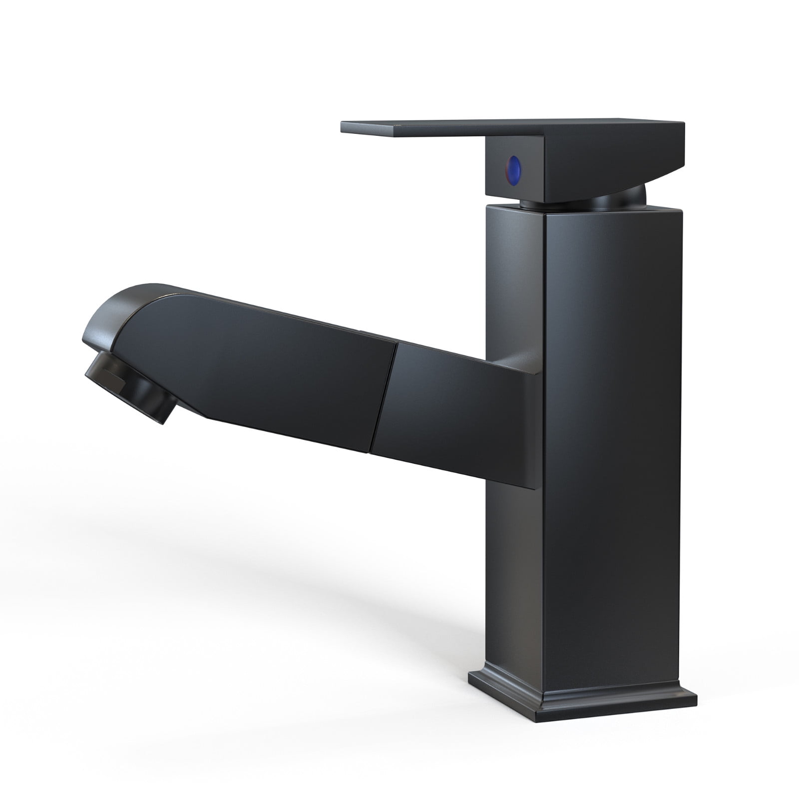 Liwarace Bathroom Sink Faucet with Pull Out Sprayer Single Hole Utility