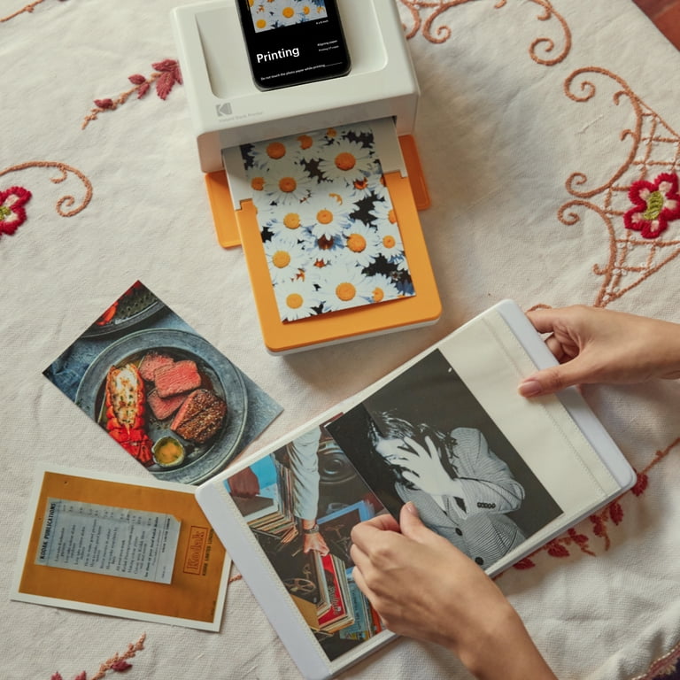 Custodia Protettiva Per Stampante Fotografica Kodak Dock Plus 4Pass | Borsa Rigida EVA Con Tasca E Moschettone