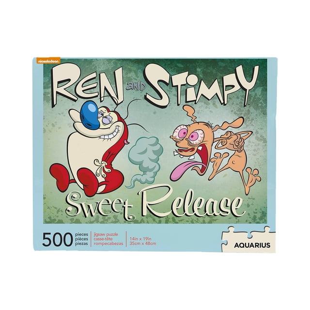 Puzle Ren & Stimpy Sweet Release Aquarius de 500 piezas