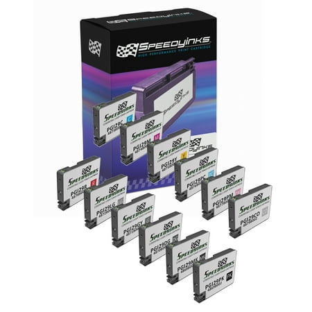 Canon Pixma Pro 100 Printer Ink Speedy Inks - Canon Compatible 12PK full set of PGI29 Series cartridges for use in PIXMA PRO-1 ()