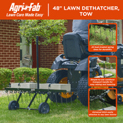 Agri-Fab 48 Tow-Behind Lawn Dethatcher, Model 45-0295