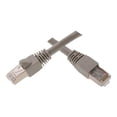 thumbnail image 2 of CableWholesale 7 Foot Shielded Cat6 Gray Ethernet Patch Cable, Snagless/Boot, 24AWG, RJ45 Gold Plate Connector, 4 Pair Stranded Copper Shielded Twisted Pair (STP) Internet Network Patch Cable, 2 of 2