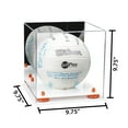 thumbnail image 2 of Acrylic Volleyball Display Case with Mirror, Orange Risers and White Base (A027-OR), 2 of 2