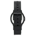 Men's Black Strap Watch