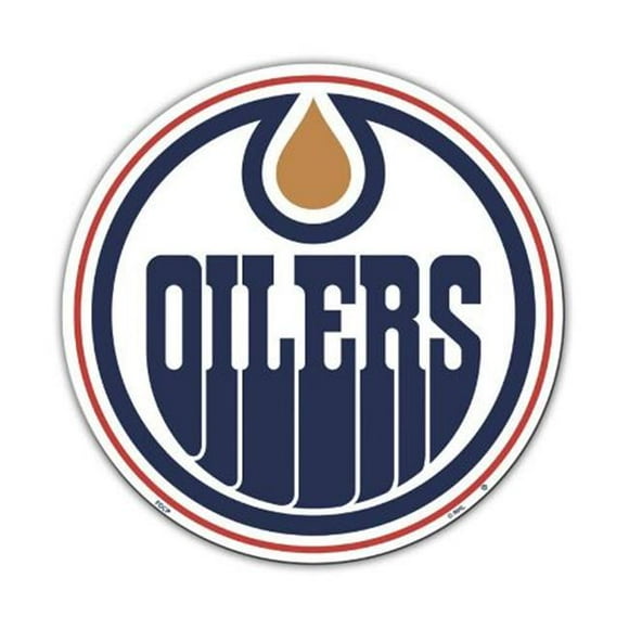 Fremont Die 12 Po. Edmonton Oilers Aimant en Vinyle