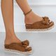 thumbnail image 4 of Zapatillas de verano para mujer, sandalias de suela gruesa, zapatos informales para mujer, zapatillas con lazo y boca de pez Wmkox8yii ytu7276, 4 of 5