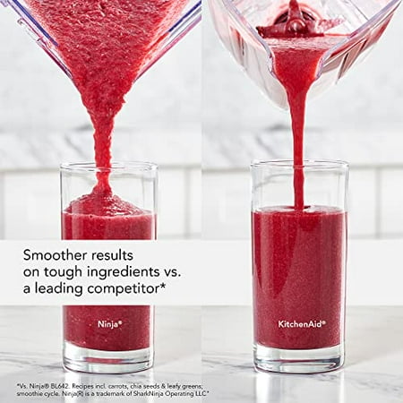 KitchenAid - K400 Variable Speed Blender with Tamper, Passion Red