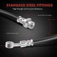 thumbnail image 4 of A-Premium Rear Passenger Brake Hydraulic Hose Compatible with Select Hyundai Models - Elantra 2007 2.0L, with 4-Wheel ABS - Replace# 587372H500, 4 of 7