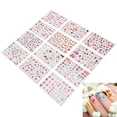 thumbnail image 4 of Nail DIY Sticker, Nail Art Sticker Non- Practical Red Lips Heart Shape Safe   for Nails Toenails for DIY Nail Art for Household Nail Shop, 4 of 8