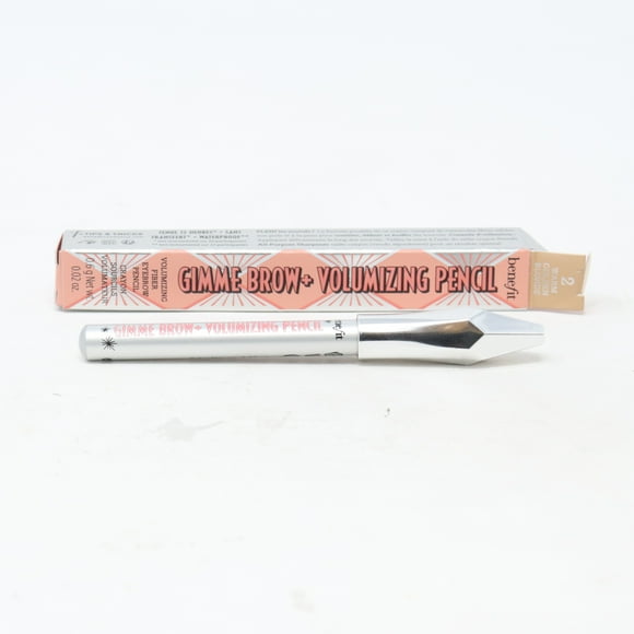 Benefit Gimme Brow Volumizing Eyebrow Mini Pencil .02oz 2 Warm Golden Blonde