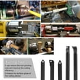 thumbnail image 2 of Labymos 5PCS 8mm Barre de Forage Porte-Outil de Tournage + 3PCS CCMT060204 + 2Pcs DCMT070204 Carbure, 2 of 8