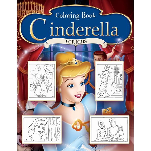   Cinderella Coloring Book Pages Best