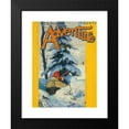 thumbnail image 2 of Vivian Milner Akers 12x14 Black Modern Framed Museum Art Print Titled - Adventure Magazine Cover (1914), 2 of 5