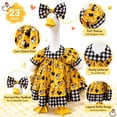thumbnail image 4 of Qwtwty Thanksgiving Garden Goose Costume for 23" Cement Plastic Geese Statue, Yard Goose Decorations for Halloween Thanksgiving Outdoor Yard Patio Holiday Decor, 4 of 5
